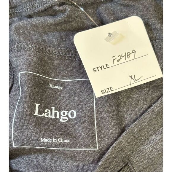 LAHGO Restore Sleep Shorts In Mercurial Grey Heather NWT Size XL - Picture 4 of 4